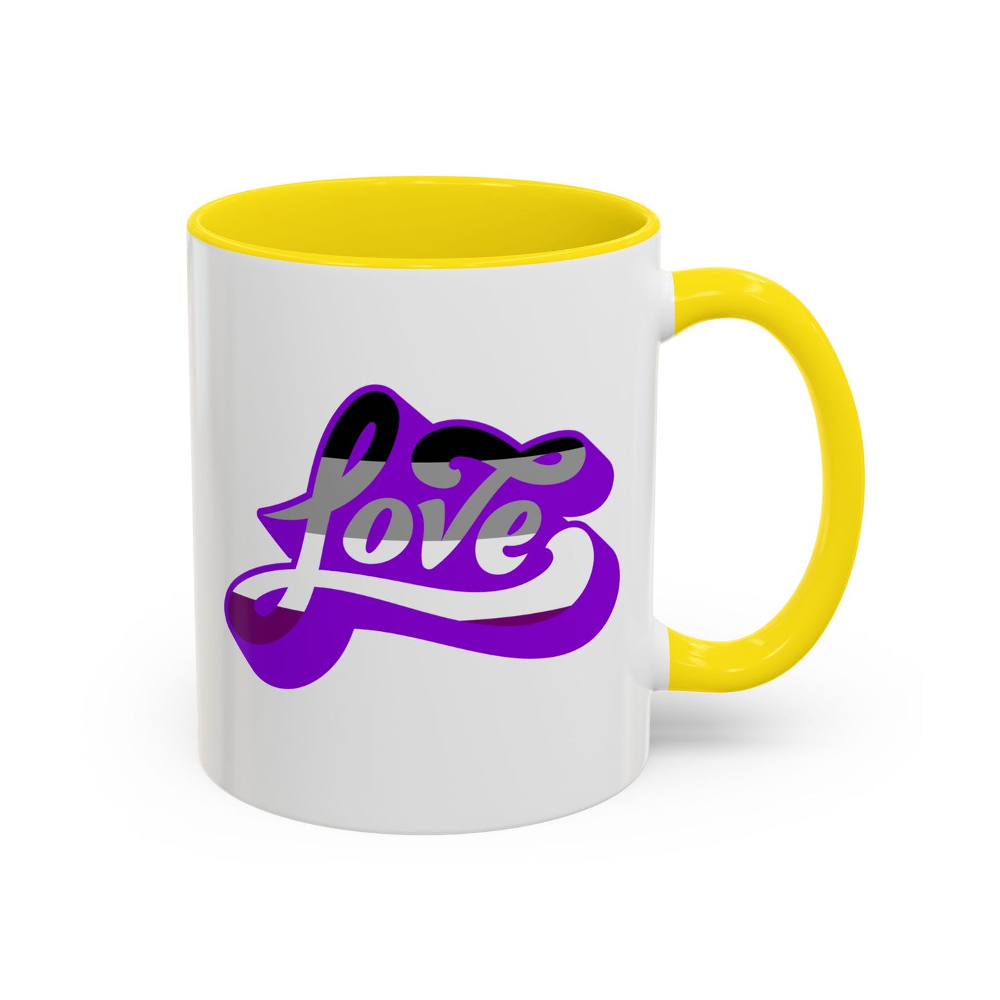 LGBT Love Asexual Flag Mug