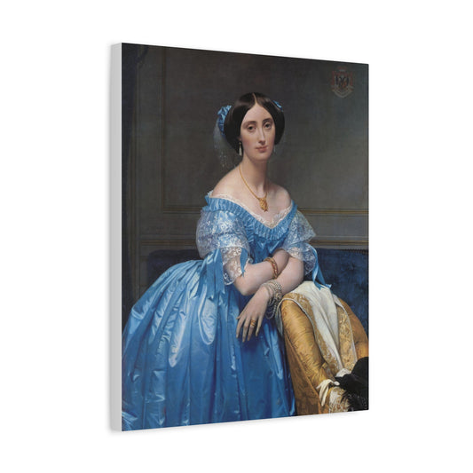 The Princesse de Broglie Canvas Print