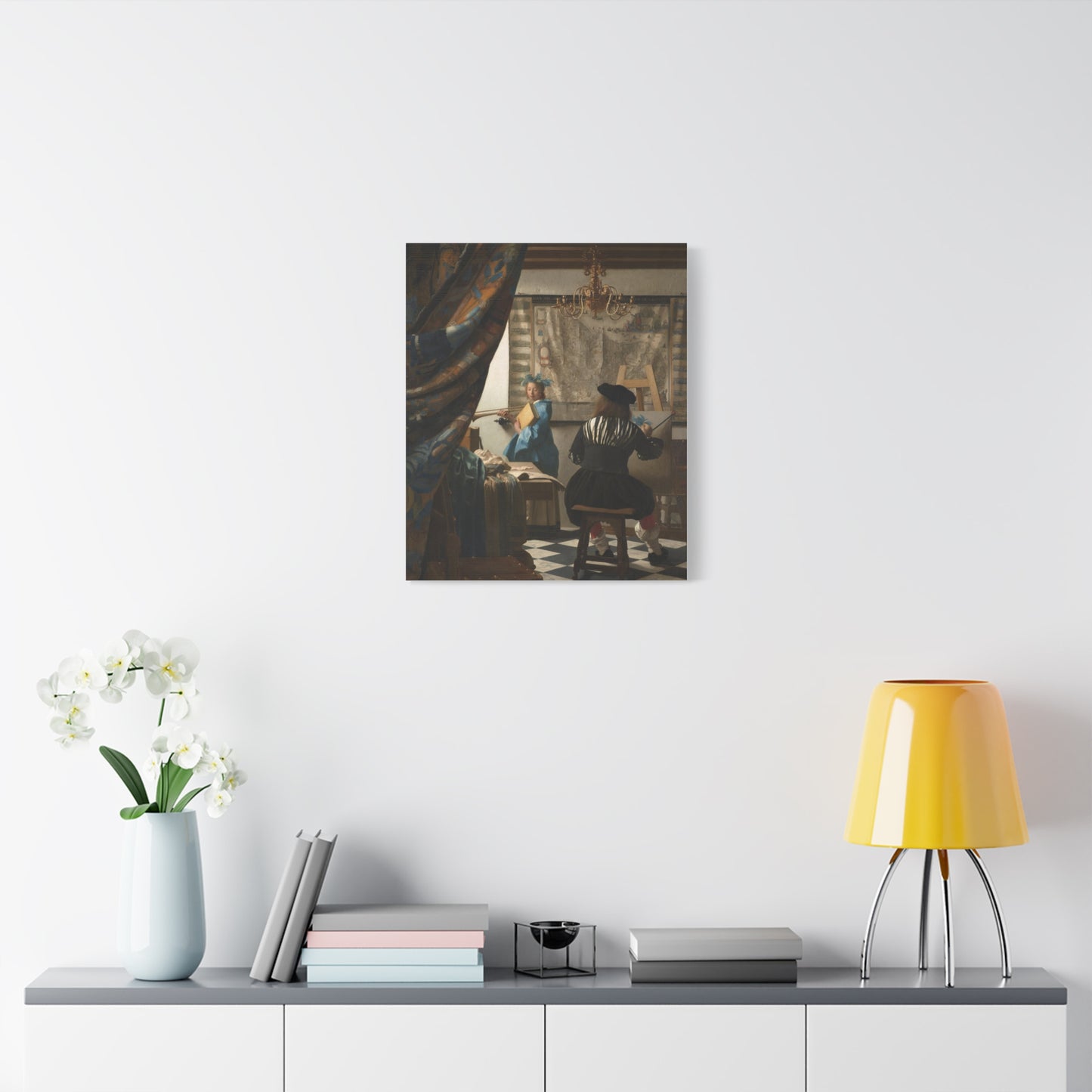 The Art of Painting Canvas Print