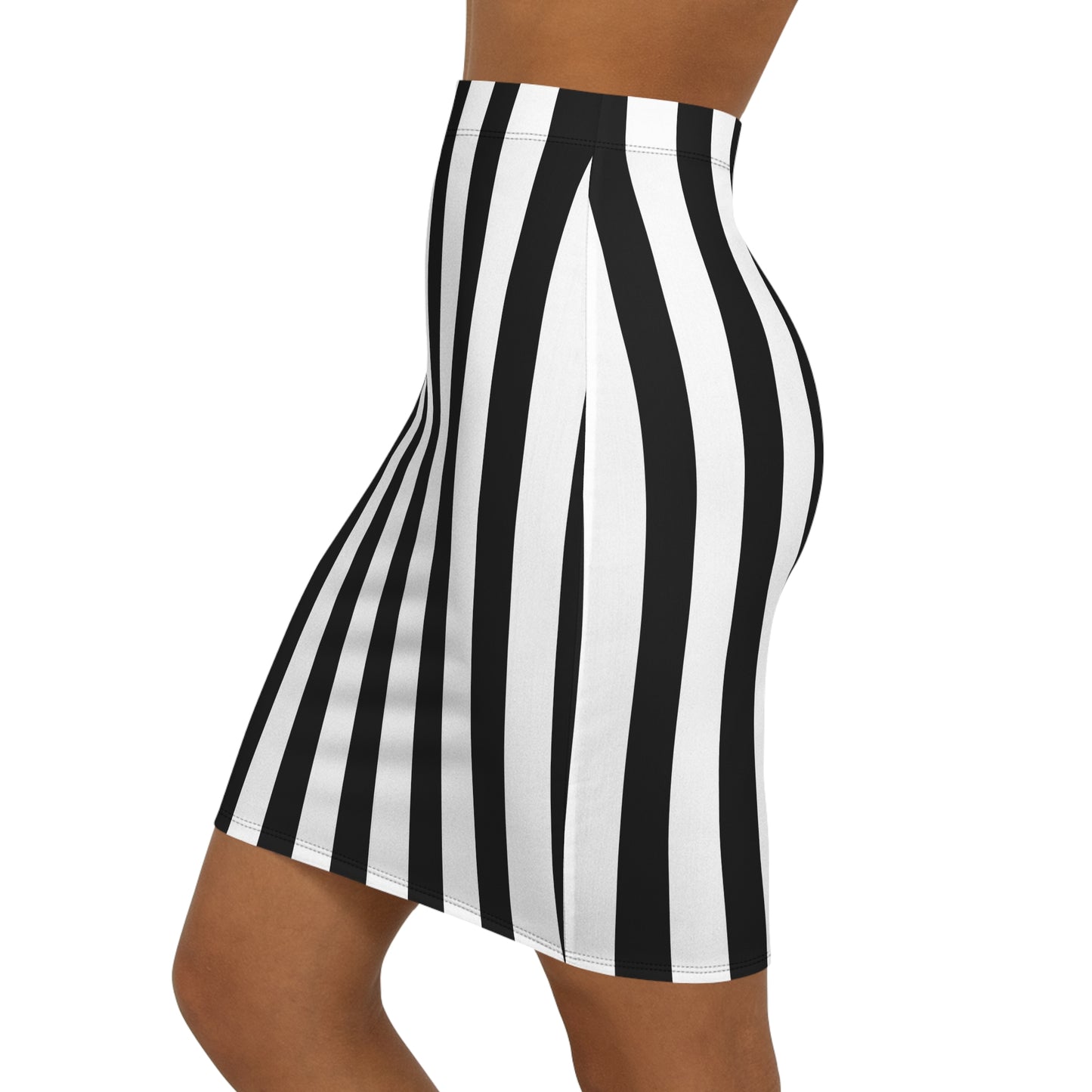 Striped Mini Skirt