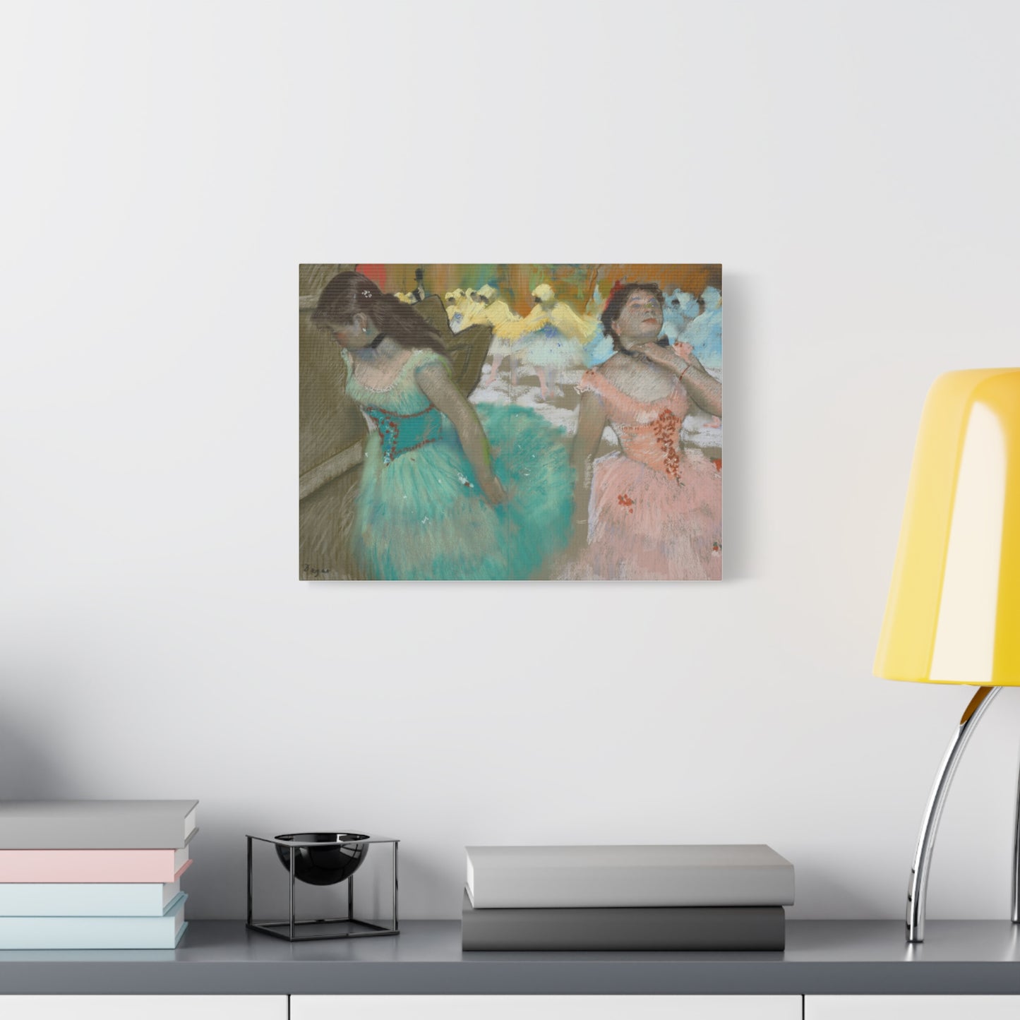 Entrance of the Masked Dancers Canvas Print