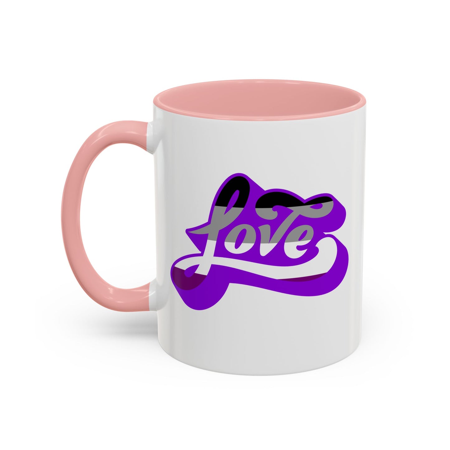 LGBT Love Asexual Flag Mug