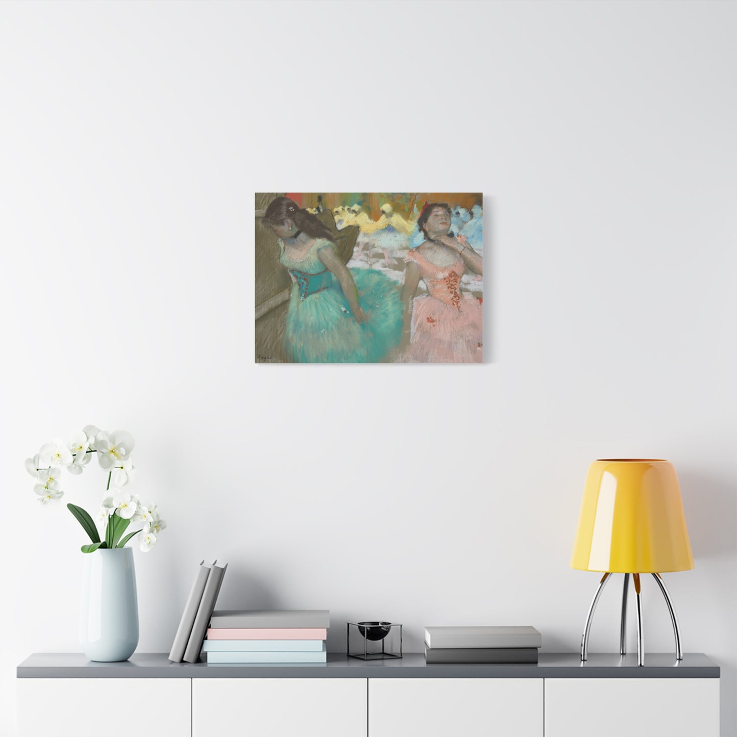 Entrance of the Masked Dancers Canvas Print