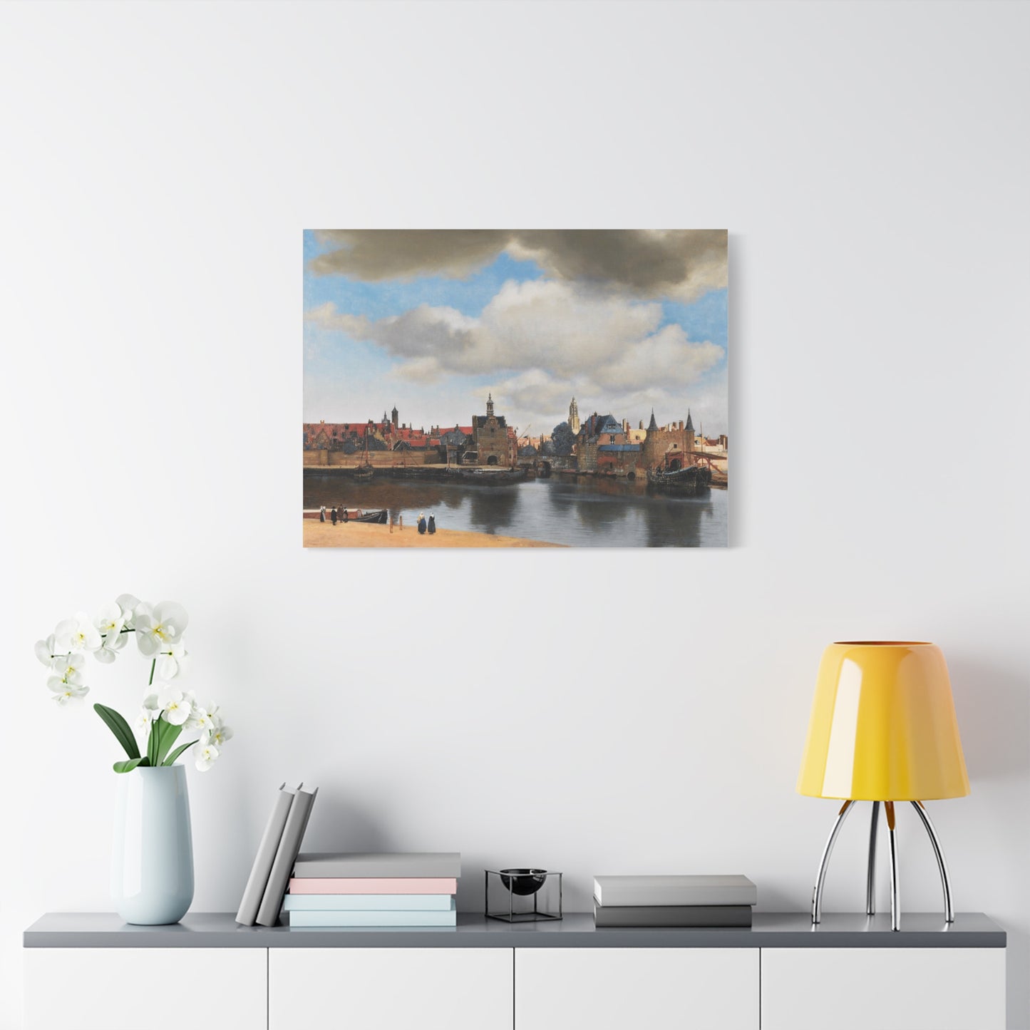 View of Delft Canvas Print