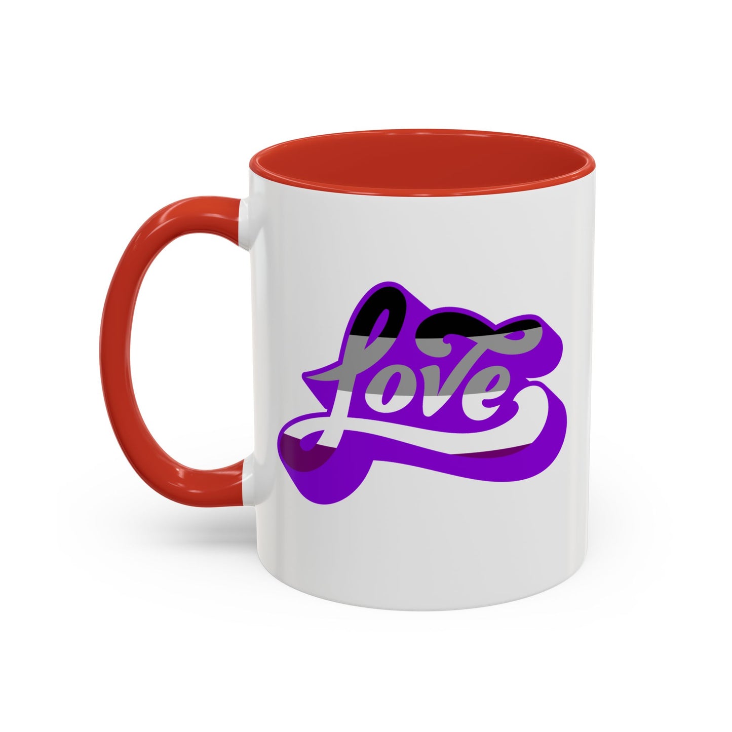 LGBT Love Asexual Flag Mug