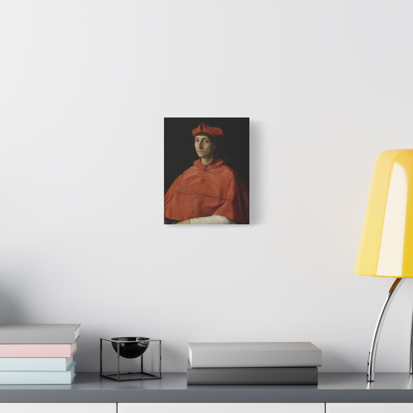 Portrait of a Cardinal Canvas Print