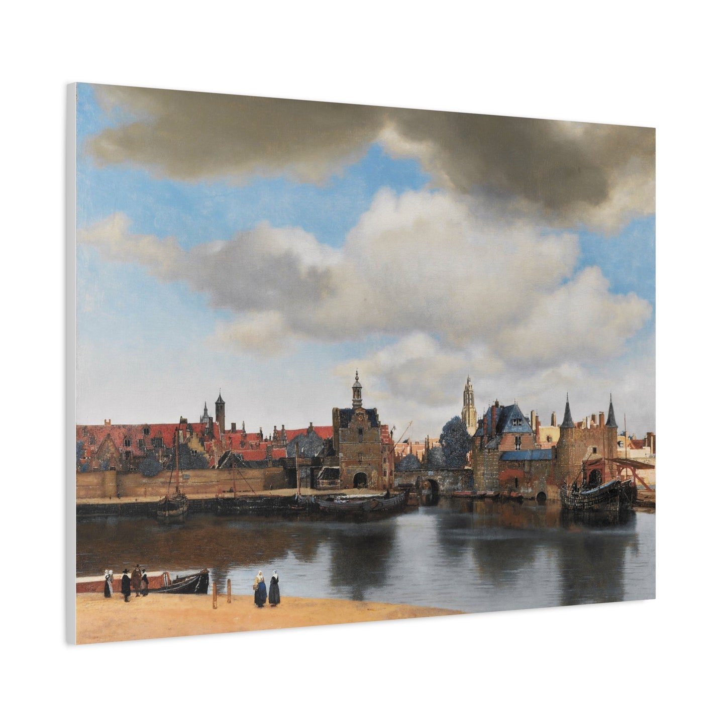 View of Delft Canvas Print