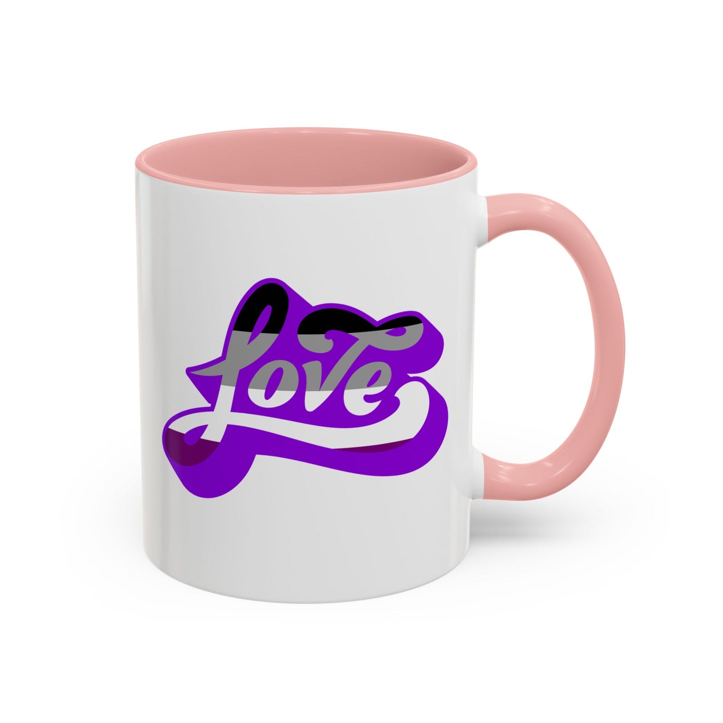 LGBT Love Asexual Flag Mug