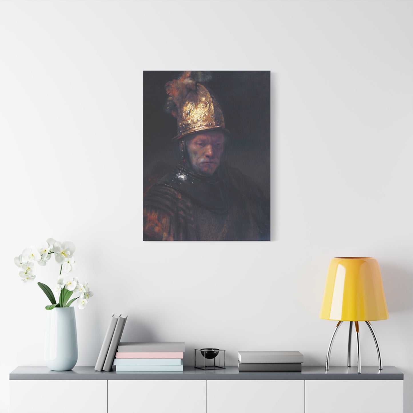 The Man with the Golden Helmet Canvas Print
