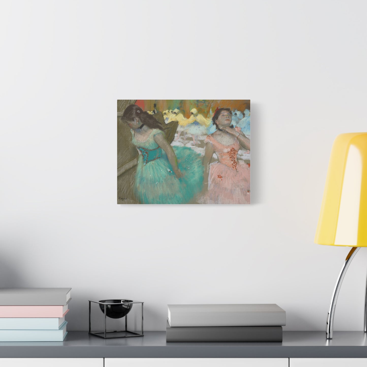 Entrance of the Masked Dancers Canvas Print