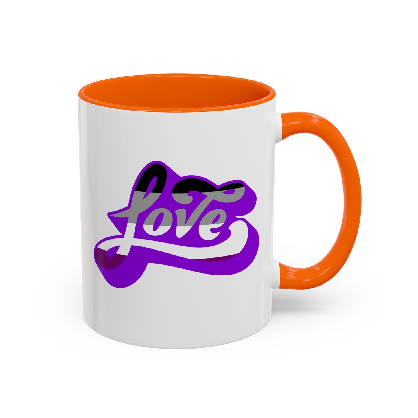 LGBT Love Asexual Flag Mug