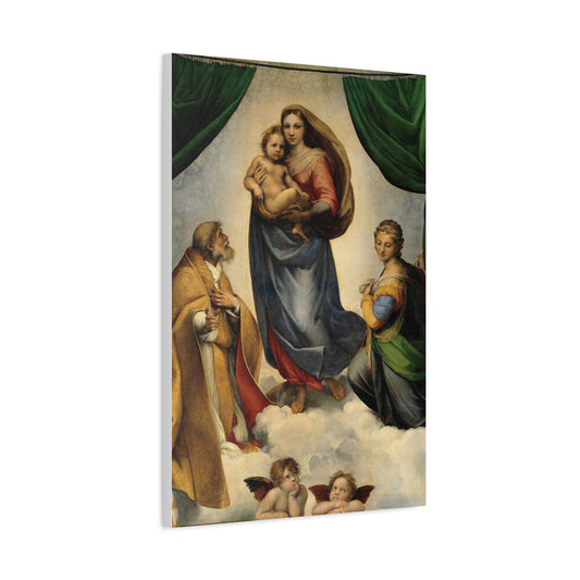 Sistine Madonna Canvas Print