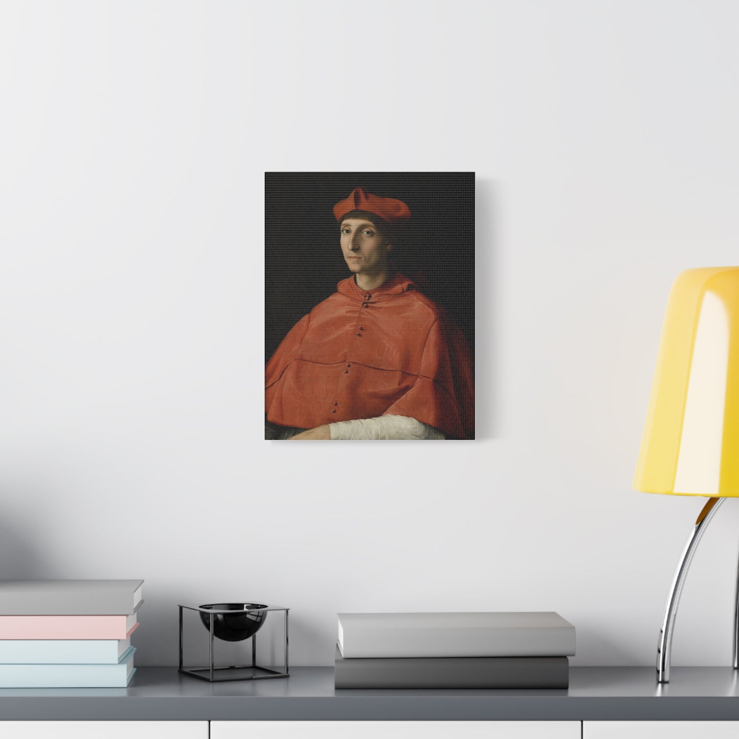 Portrait of a Cardinal Canvas Print