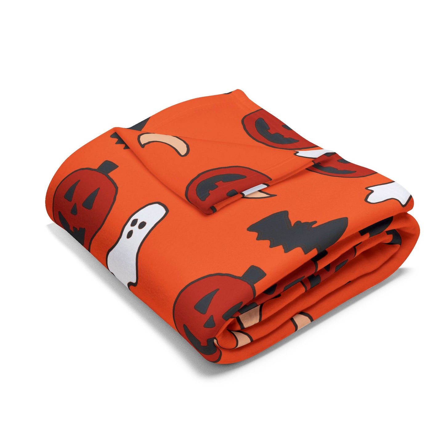 Halloween Pattern Fleece Blanket