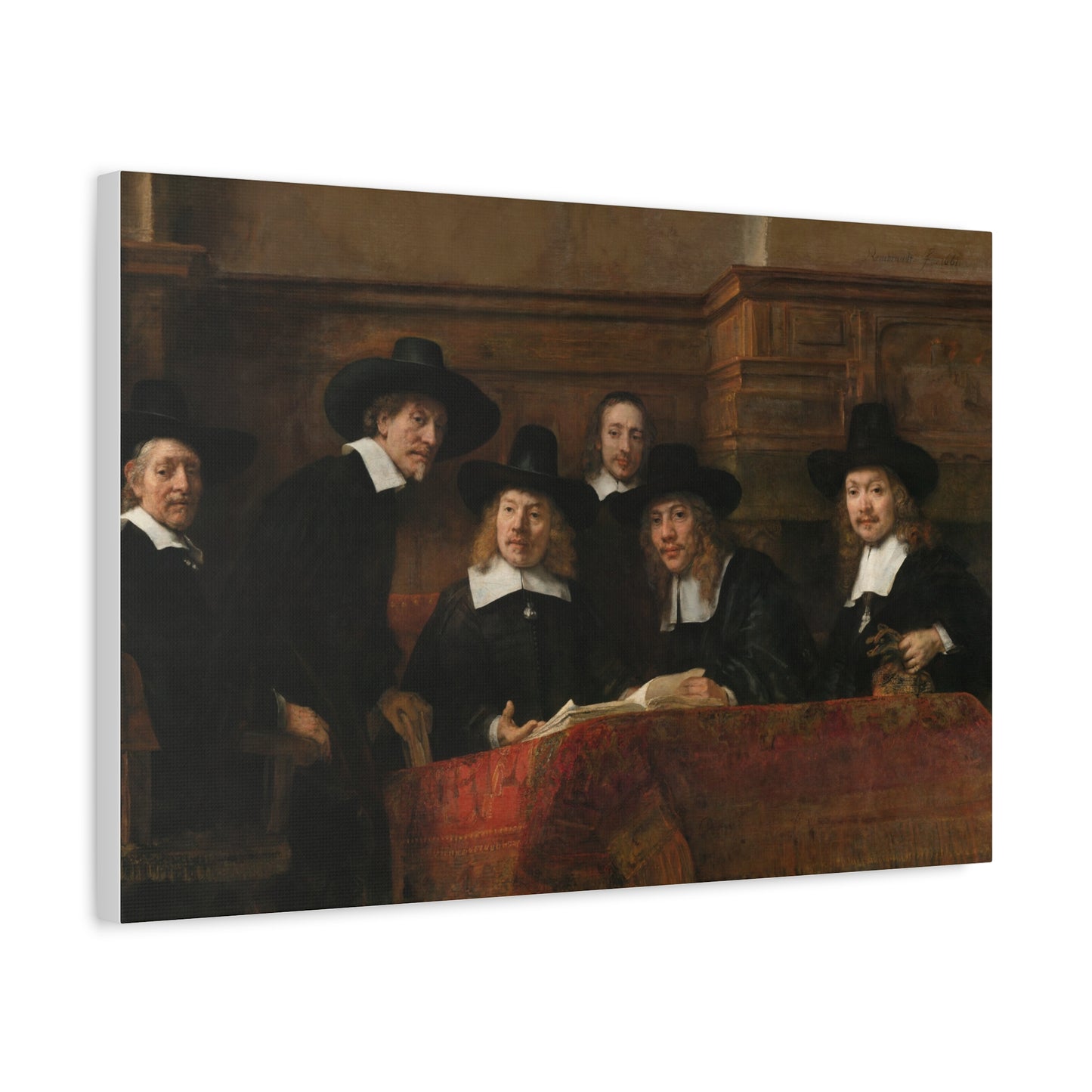 Syndics of the Drapers' Guild Canvas Print
