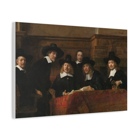Syndics of the Drapers' Guild Canvas Print