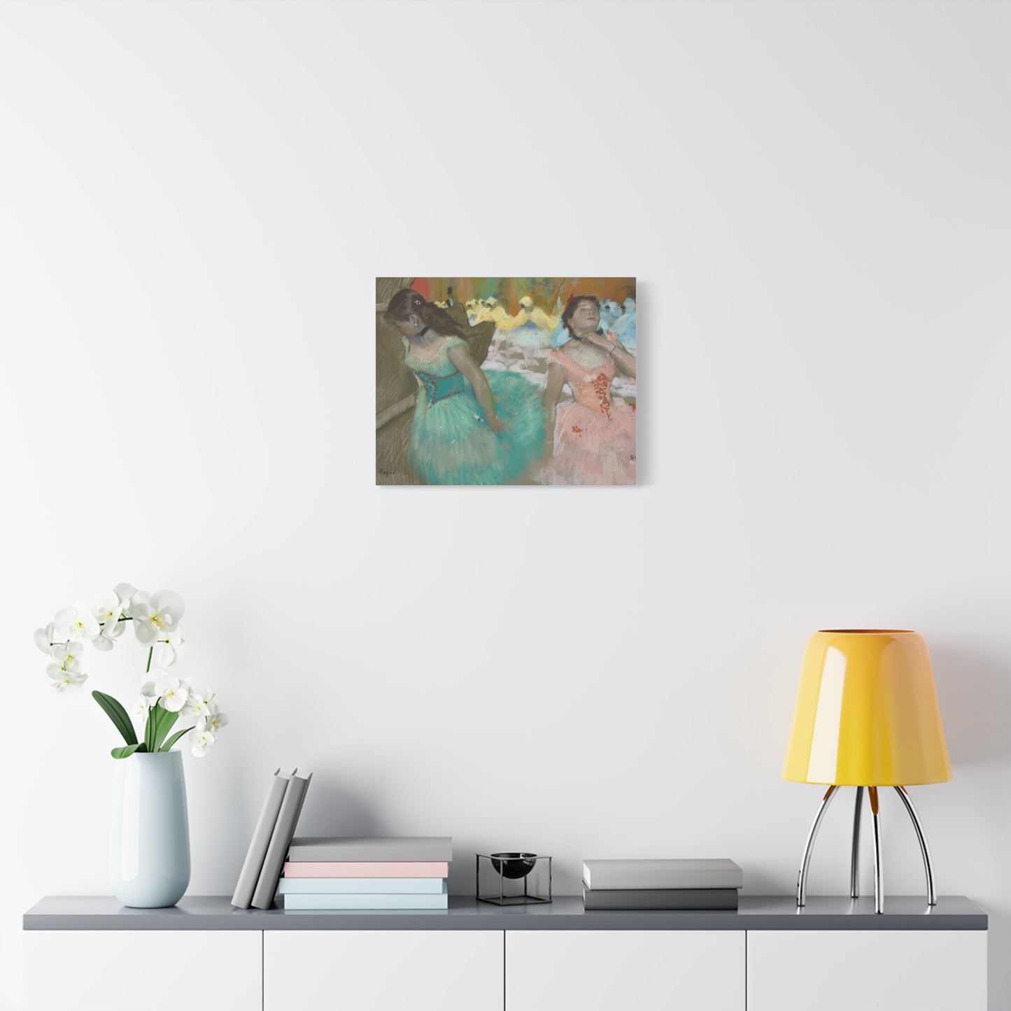 Entrance of the Masked Dancers Canvas Print