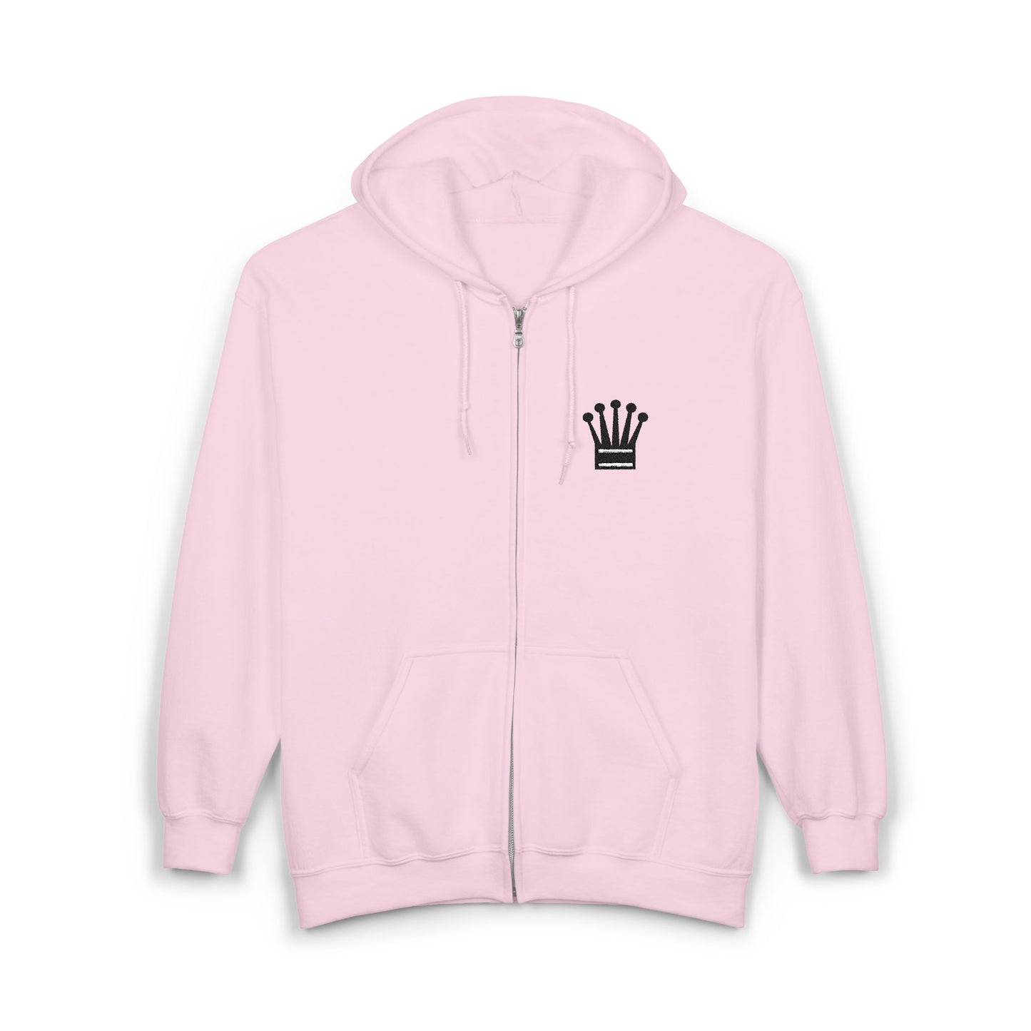 Black Queen Embroidered Hoodie