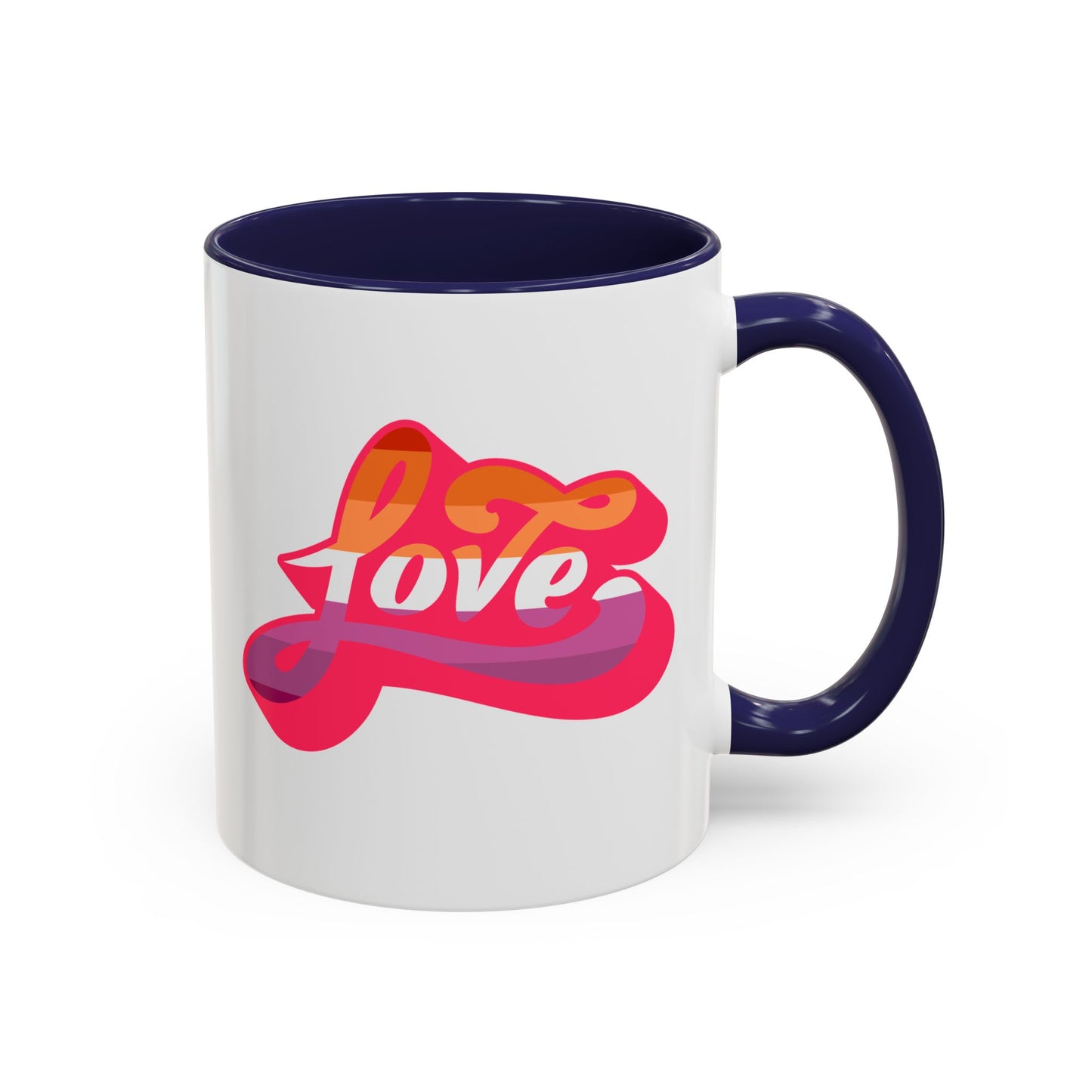 LGBT Love Lesbian Flag Mug