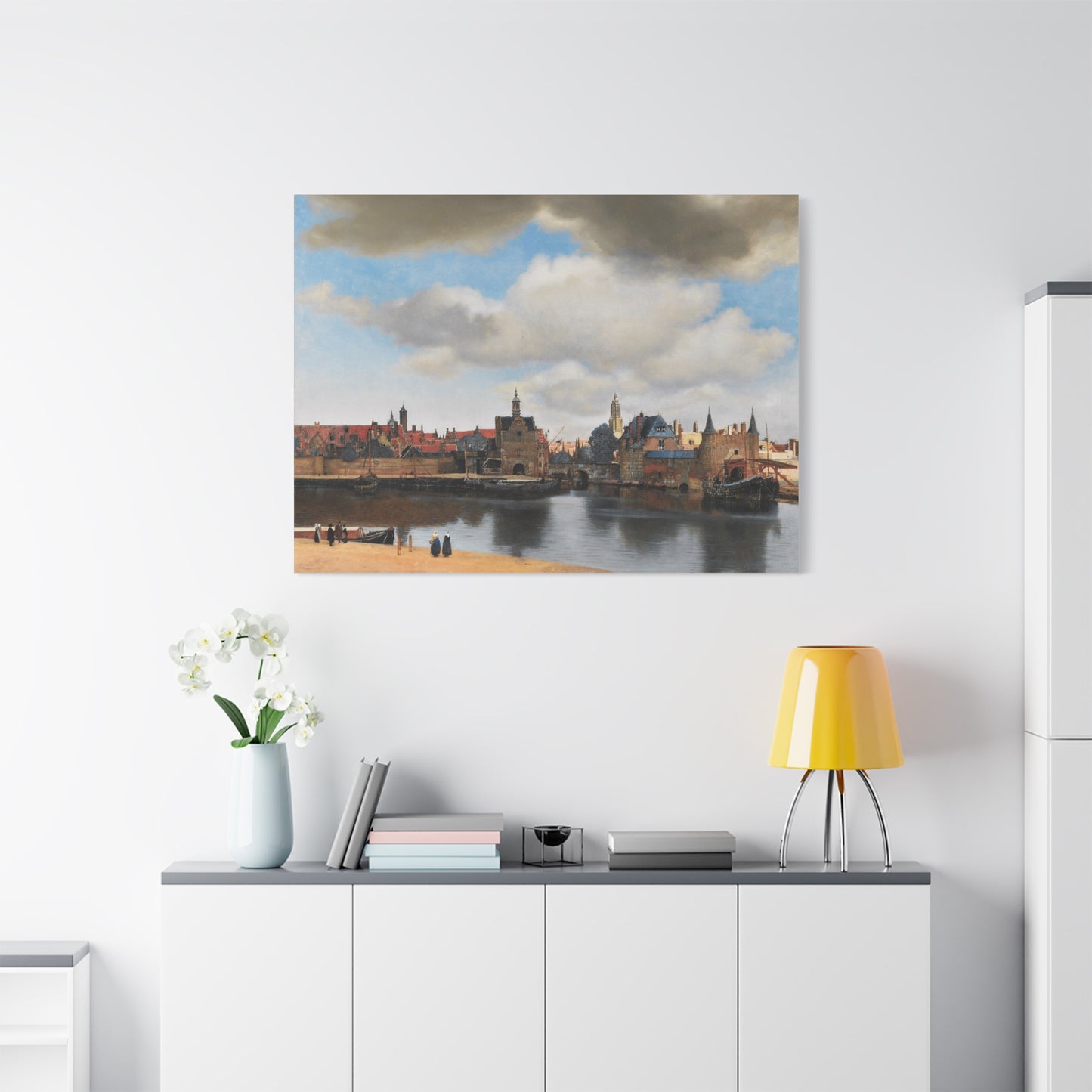 View of Delft Canvas Print