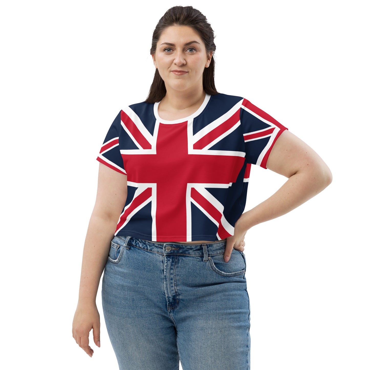 British Union Flag Crop Tee